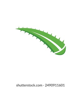 Aloe Vera logo icono diseño símbolo belleza cuidado de la piel