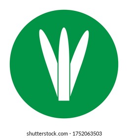 aloe vera logo stock illustration design