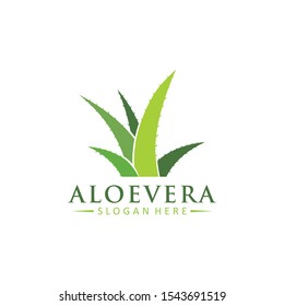 Aloe Vera Logo Vector Icon  Concept