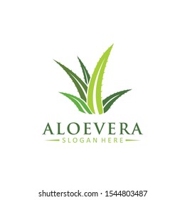 Aloe Vera Logo Vector Icon  Concept