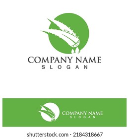 Aloe Vera Logo, Vektorgrafik 
