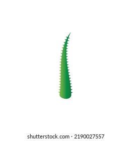 Aloe vera logo vector ilustration template