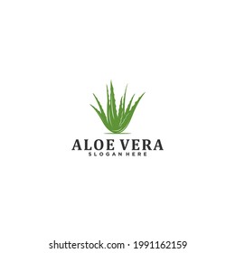 logotipo de aloe vera en fondo blanco