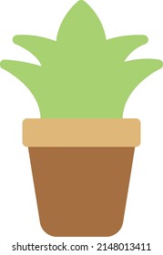 aloe vera plant Vector illustration on a transparent background.Premium quality symmbols.Stroke vector   icon for concept and graphic design.