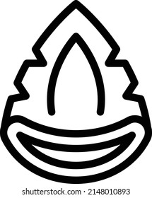aloe vera Vector illustration on a transparent background.Premium quality symmbols.Thin line vector icon for concept and graphic design.