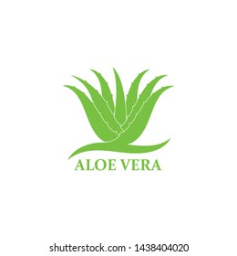 aloevera logo icon vector illustration design template