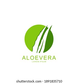 Aloevera Logo Vorlage Vektorsymbol-Konzept