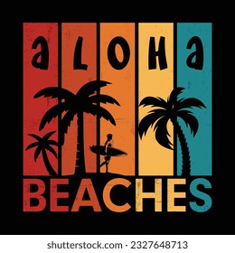 Aloha Beaches Hello Summer Vacation