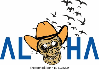Aloha graphic design vector art