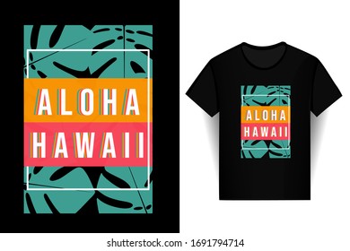 aloha hawaii t shirt design