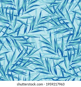 Aloha hawaii tropical pattern. Summer palm tree leaf pattern. Hawaiian summer pattern on white background. Tropical flowers print for wallpaper or fabric.