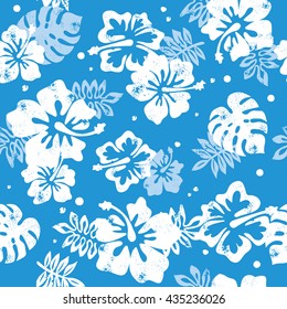 Aloha hibiscus pattern