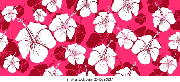 aloha hibiscus tropical flor havaiana padrão sem costura para moda de verão,
têxtil,tecido,Camisa,papel de parede,vestuário e impressão design resumo
fundo natureza floral