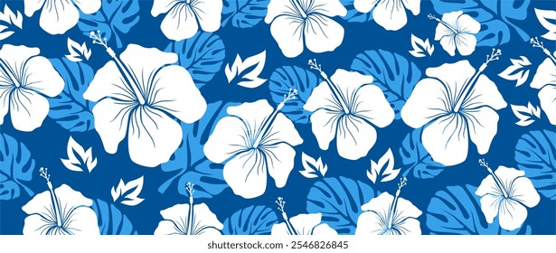 aloha hibiscus tropical flor havaiana padrão sem costura para moda de verão,
têxtil,tecido,Camisa,papel de parede,vestuário e impressão design resumo
fundo natureza floral