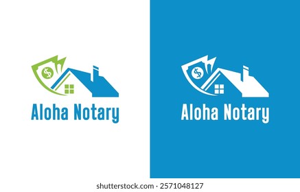 Aloha Notary logo for notary company