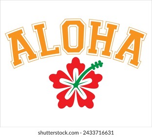 Aloha Shirt, Summer Tee, Aloha Summer Svg,Aloha Tee, 