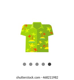Aloha Shirt Vector Icon