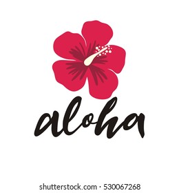 Aloha Vector Lettering