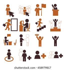 alone icon set