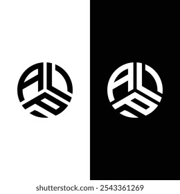 Diseño de logotipo de monograma de belleza inicial de letra ALP, moda, diseño de logotipo de letra creativa