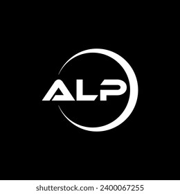 ALP Letter Logo Design, Inspiration for a Unique Identity. Modern Elegance and Creative Design. Watermark Your Success with the Striking this Logo.