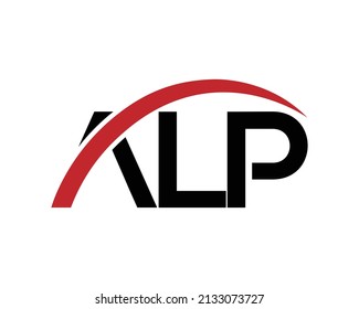 ALP Letter Logo Design Vector Icon. Creative and Modern  Alphabet Template.