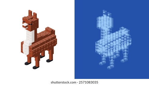 Alpaca blueprint project idea and implementation. Vector