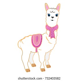 alpaca cartoon