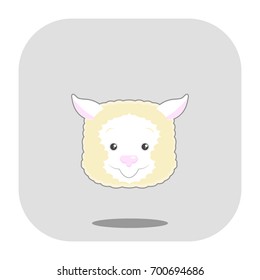 alpaca cartoon object