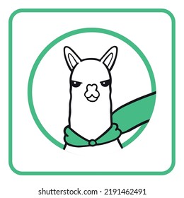 ALPACA Alpaca Finance, ALPACA Coin, blockchain, cryptocurrency, crypto coin, White background 