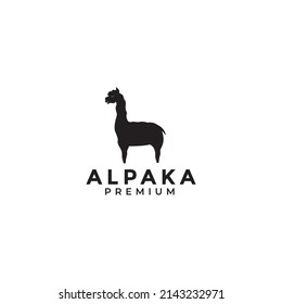 diseño de logotipo de alpaca vector gráfico símbolo