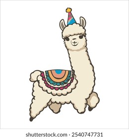 Alpaca Nova Cor Vetorial cheia