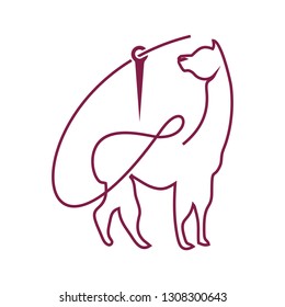 alpaca vector logo