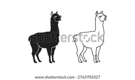 Alpaca vs Llama Distinctive Features Guide Vector