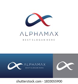 Alpha Logo design inspiration vector