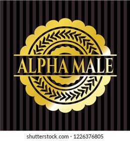 Alpha Male gold badge