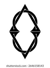 alpha omega on white background for tattoo symbol religion icon logo. vector illustration