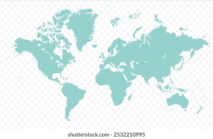 Alpha world map Illustration-08, world map vector image, modern world map, Illustration, eps 10, worldwide, all continents, all contries, world wide project