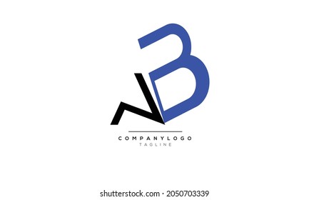 Alphabet AB BA Initial Letter Monogram Icon Logo vector illustration abstract  web character logotype 
initials icon badge business brand
