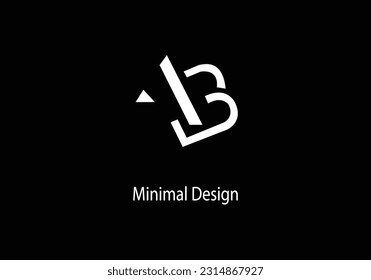Diseño del logotipo de Alphabet AB en monograma. Alphabet AB. Logo del vector AB. Diseño de marketing AB. Logo del icono ABB.