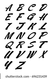 Alphabet. ABC. vector illustration