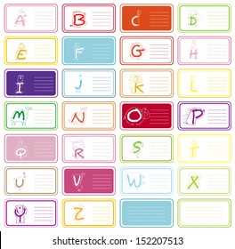 Alphabet animal