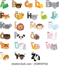 Alphabet Zoo Hd Stock Images Shutterstock