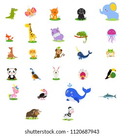 alphabet and animals