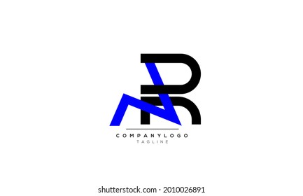 Alphabet AR RA Initial Letter Monogram Icon Logo vector illustration abstract  web character logotype 
initials icon badge business brand branding background concept creative company