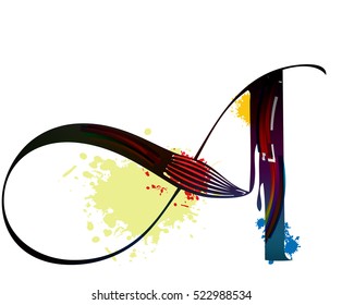 Alphabet art