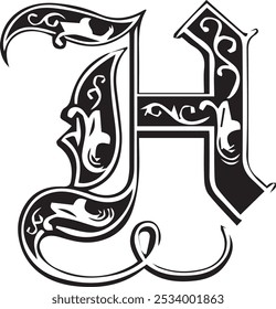 Alphabet art color signs letters design