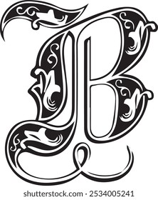 Alphabet art color signs letters design