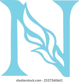 Alphabet art color signs letters design