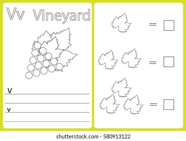Alphabet A-Z - puzzle Worksheet, Exercises for kids - Coloring book